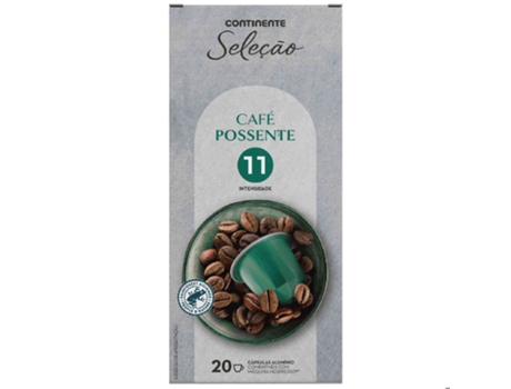 Cápsulas de Café Possente Int 11 CONTINENTE SELEÇÃO