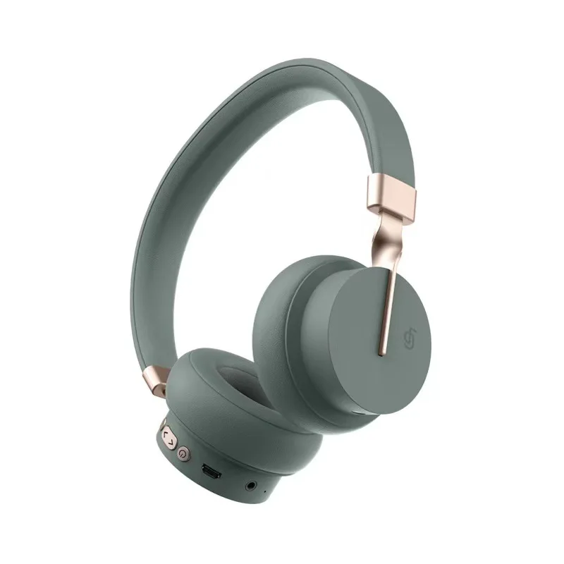 (verde) Fones De Ouvido Sem Fio Bluetooth 5.0, Fones De Ouvido Supra-auriculares Com Qualidade De Som Hi-fi