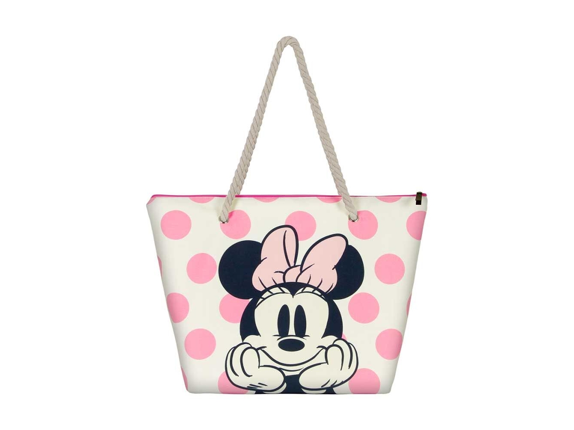 Saco De Praia Disney Minnie Dots