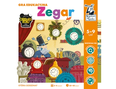 Jogo Didático Relógio Kapitan