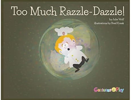 Livro Too Much Razzle Dazzle de Julie Wolf (Inglês)