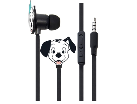 Auriculares Intrauditivos Leotec Dalmatas 001 Disney/ con micrófono/ Jack 3. 5/ Blanco