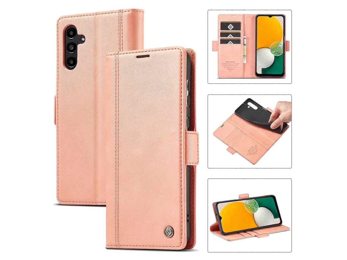 Capa De Celular Lc.imeeke Em Pu + Tpu Com Toque Agradável À Pele Para Samsung Galaxy A54 5g