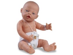 Boneco Bebê Menino Luca Alegre De 45 Cm The Doll Factory