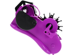 Dispensador de adesivo semiautomático Vicasky com operação semiautomática e corpo durável em ABS, Roxo, para