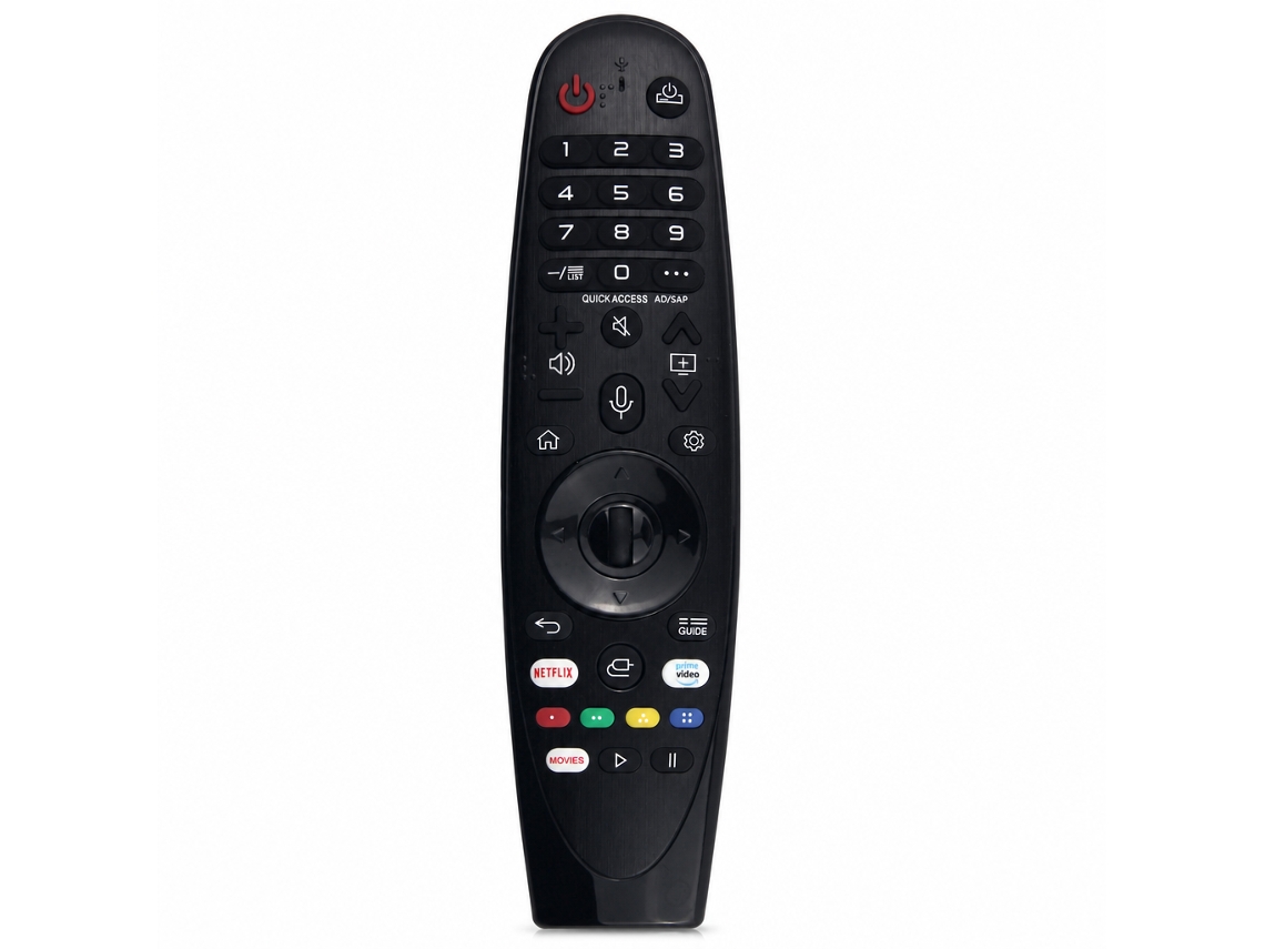 Comando À Distância Infravermelho Para Tv Compatível Com Lg An-mr19ba, Sem Configuração