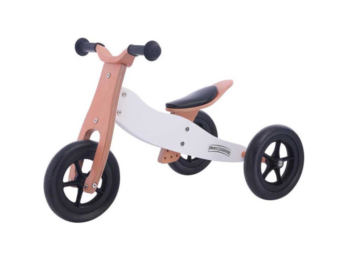 Bicicleta de Equilíbrio FREEON 2 Em 1 Brown White