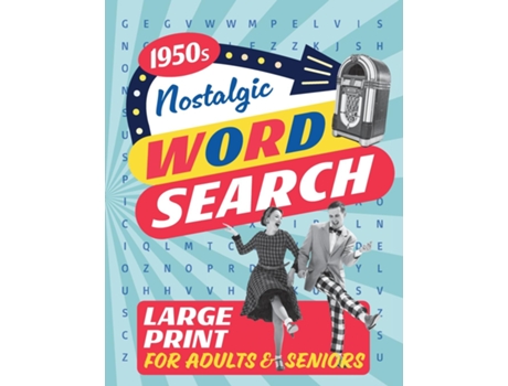 Livro Nostalgic Word Search for Adults and Seniors de D&Amp e E Press Books (Inglês)