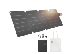 Painel Solar Dobrável 36w com Usb c Impermeável Ip67 VOLTEDGE