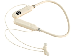 Auricolari Design Confortevole E Portatile Archetto Da Collo Wireless In Silicone Metallo