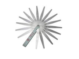 Medidor de Espessura, Medidor de Espaçamento, Aço, 100, 17 Peças, Ferramenta SFUSHOS
