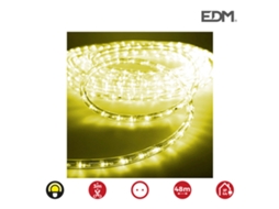 Tubo EDM Flexiled Amarelo 36 Leds/M 2 Vias Multifunção Ip44