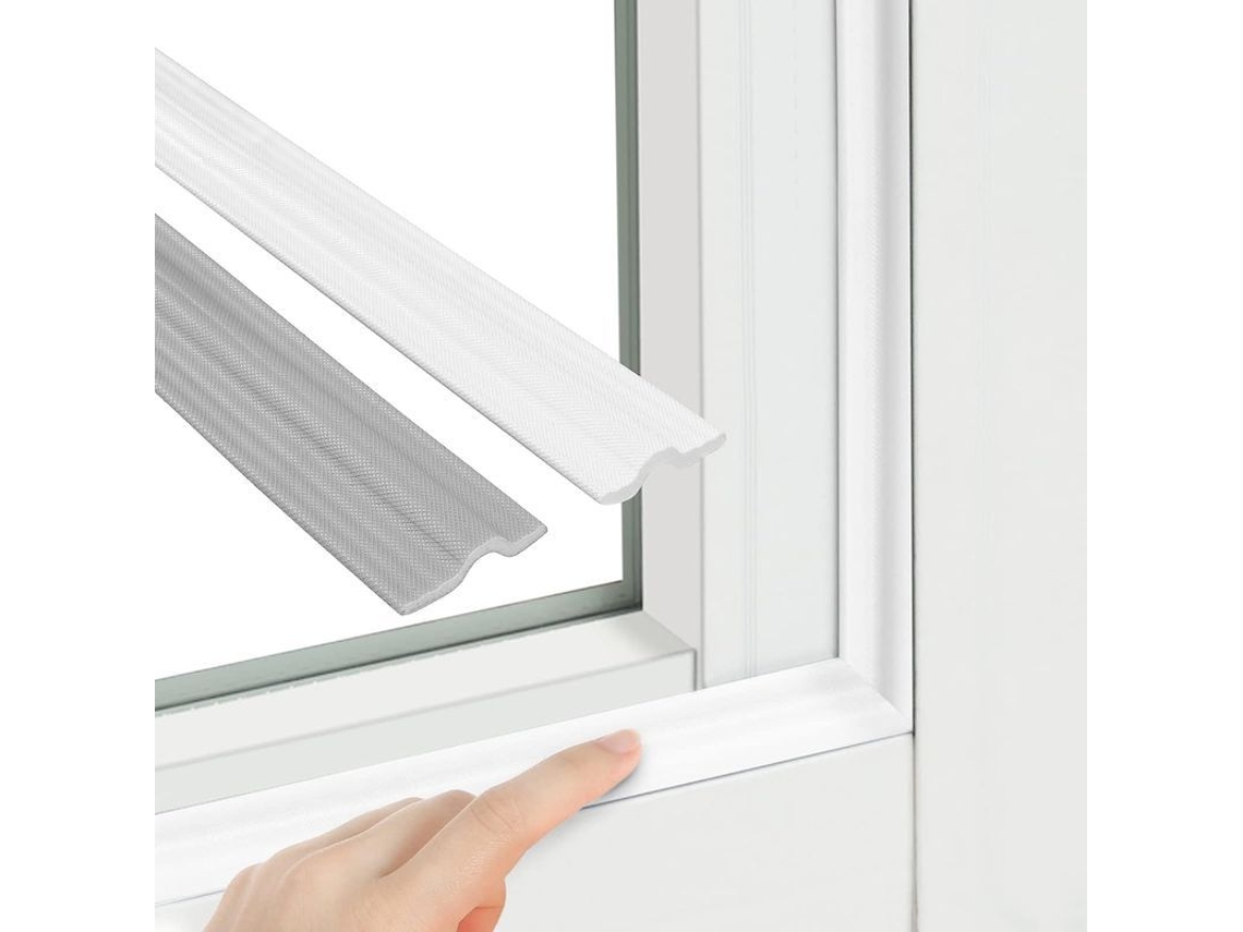 Excluder de Corrente para Janela 3m/118 polegadas, Autoadesivo, Fita de Espuma | S/MARCA
