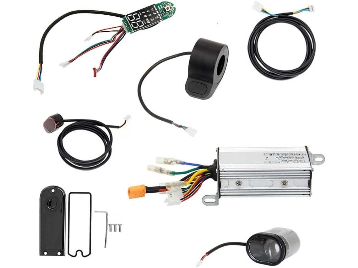 Controlador de Scooter Elétrica de 10 Polegadas, 36v 17a, com Acelerador e Controle no Painel. SFUSHOS