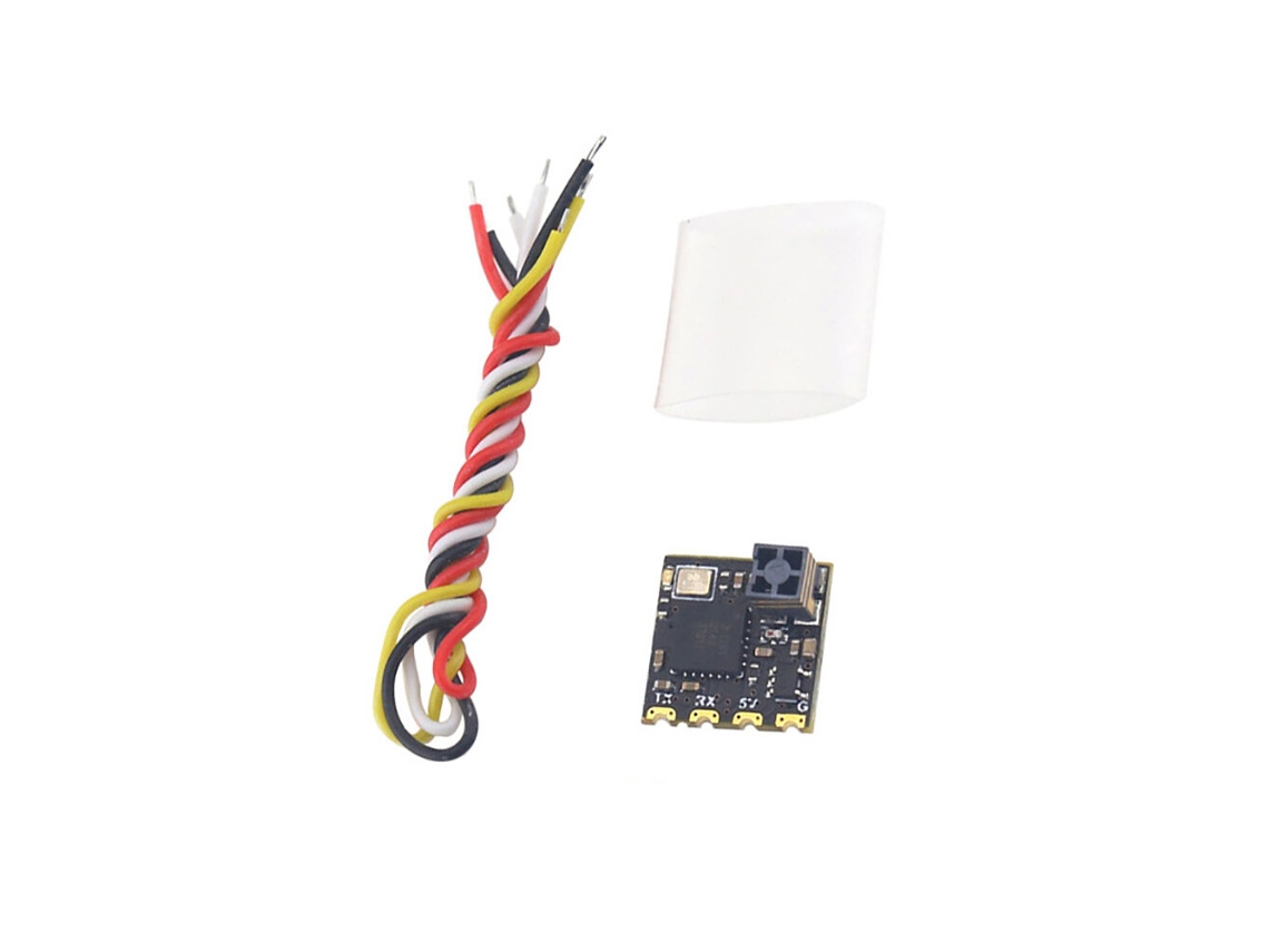 Receptor Elrs Mini 1 Sx1280 Elrs Mini 2.4ghz Rx Expresslrs Nano Longo Alcance Alta Taxa Reinicialização Drones Fpv Rc Aviões Peças MDUG