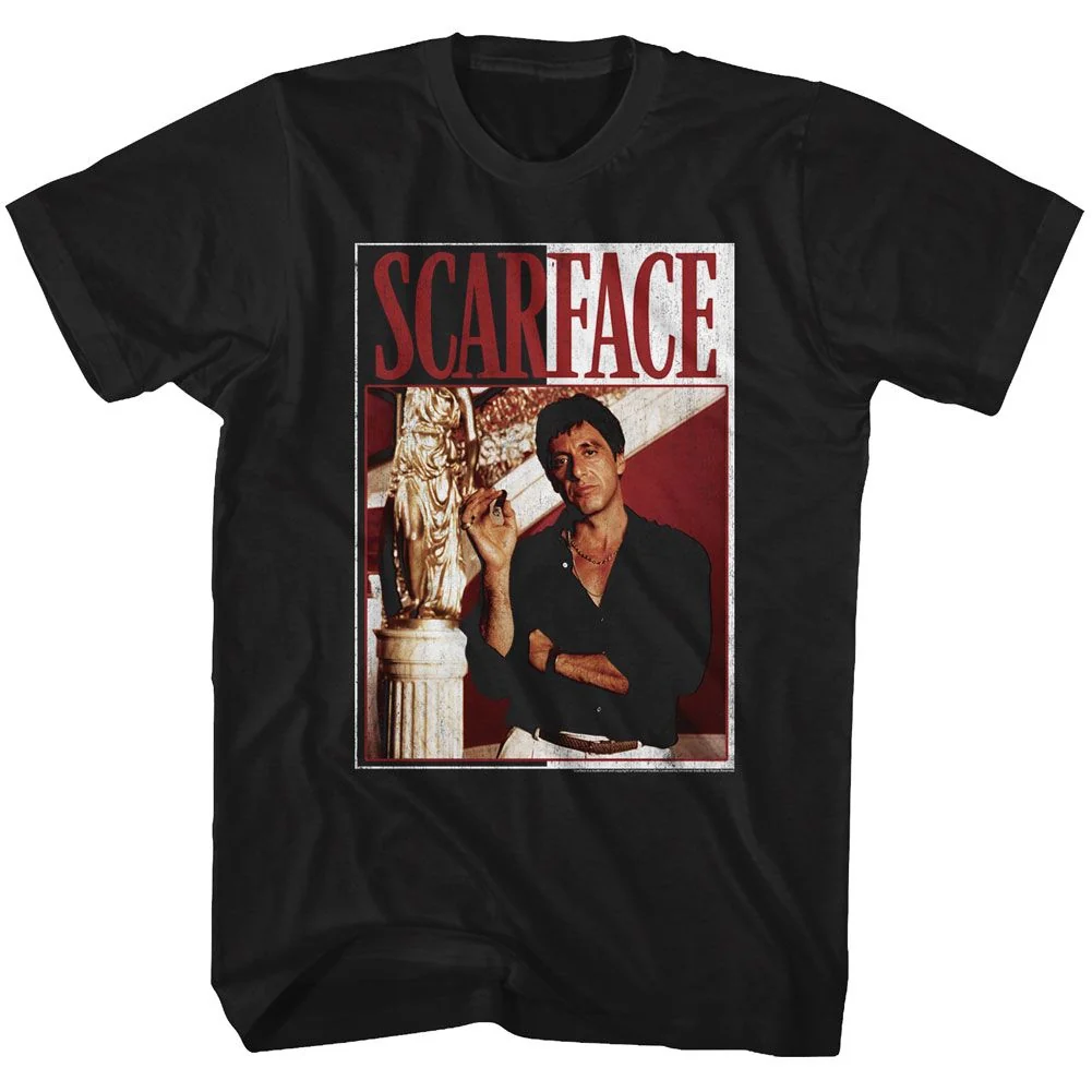 Rockinstone Scarface Movie Black Adult Shirt Size:xxxl