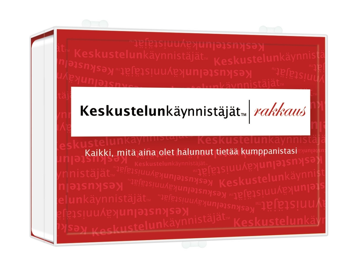 Keskustelunkäynnistäjät Rakkaus Kylskåpspoesi