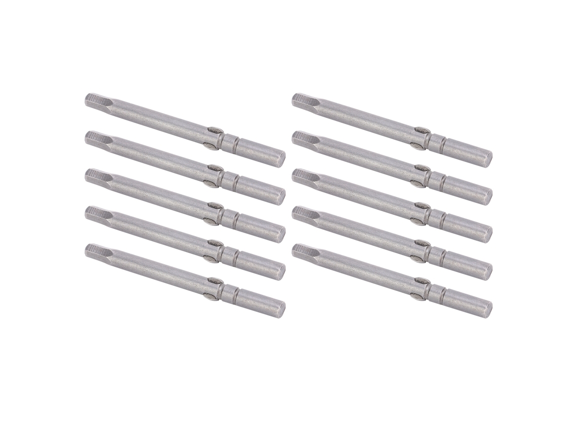 10 Peças De Parafusadeira Com Cabeça Magnética De Aço Liga S2 Hexagonal, Punho De 5mm, 60mm, Ferramentas Industriais Elétricas
