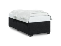 Bed Frame, Bed Frames Vidaxl Preto Veludo (90 X 190 Cm)