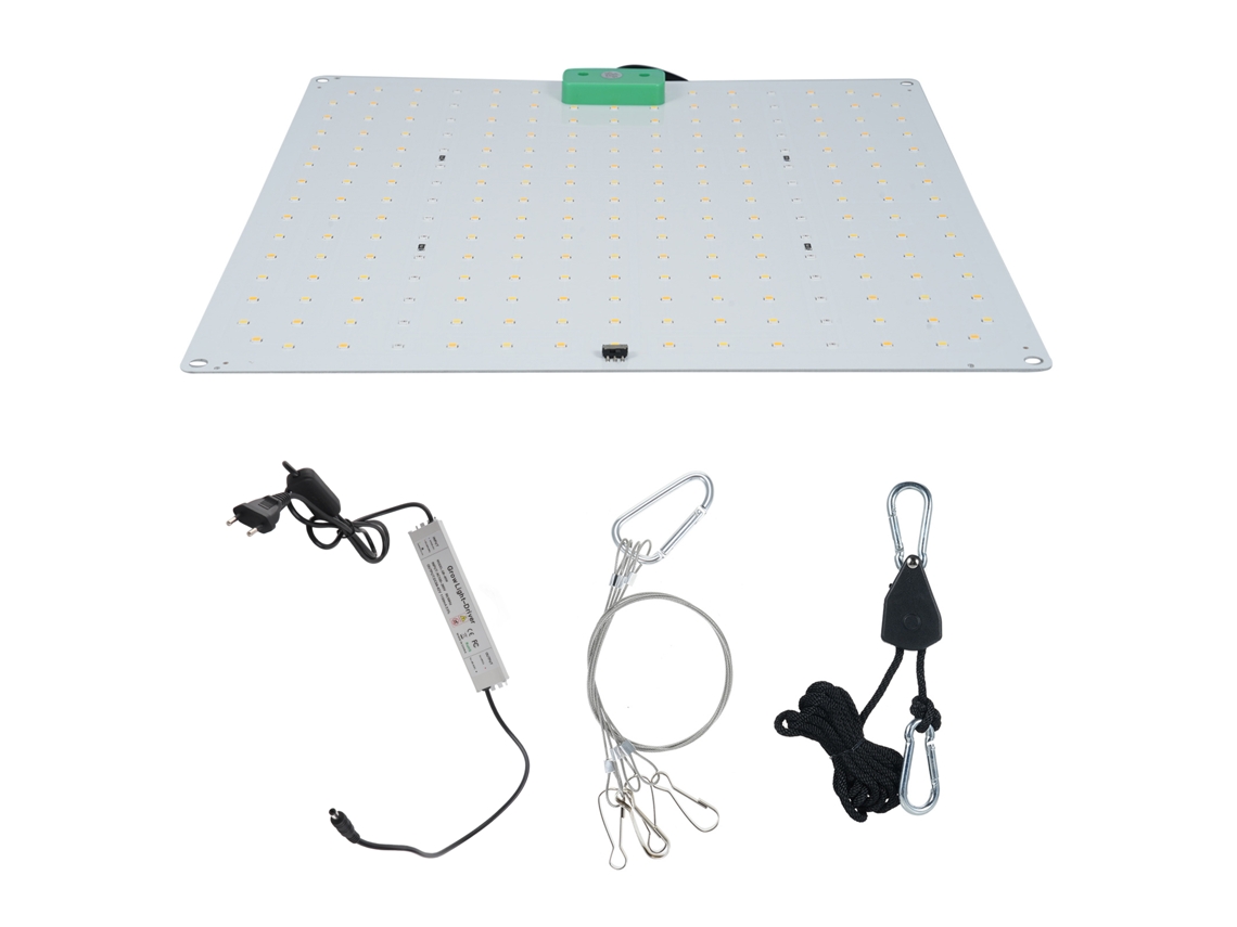 Rebe-luz De Crecimiento Led De Espectro Completo 3000k 5000k Ir Para Plantas Verdes Flores Vegetales Com Cadeias E Corda De Suspensão