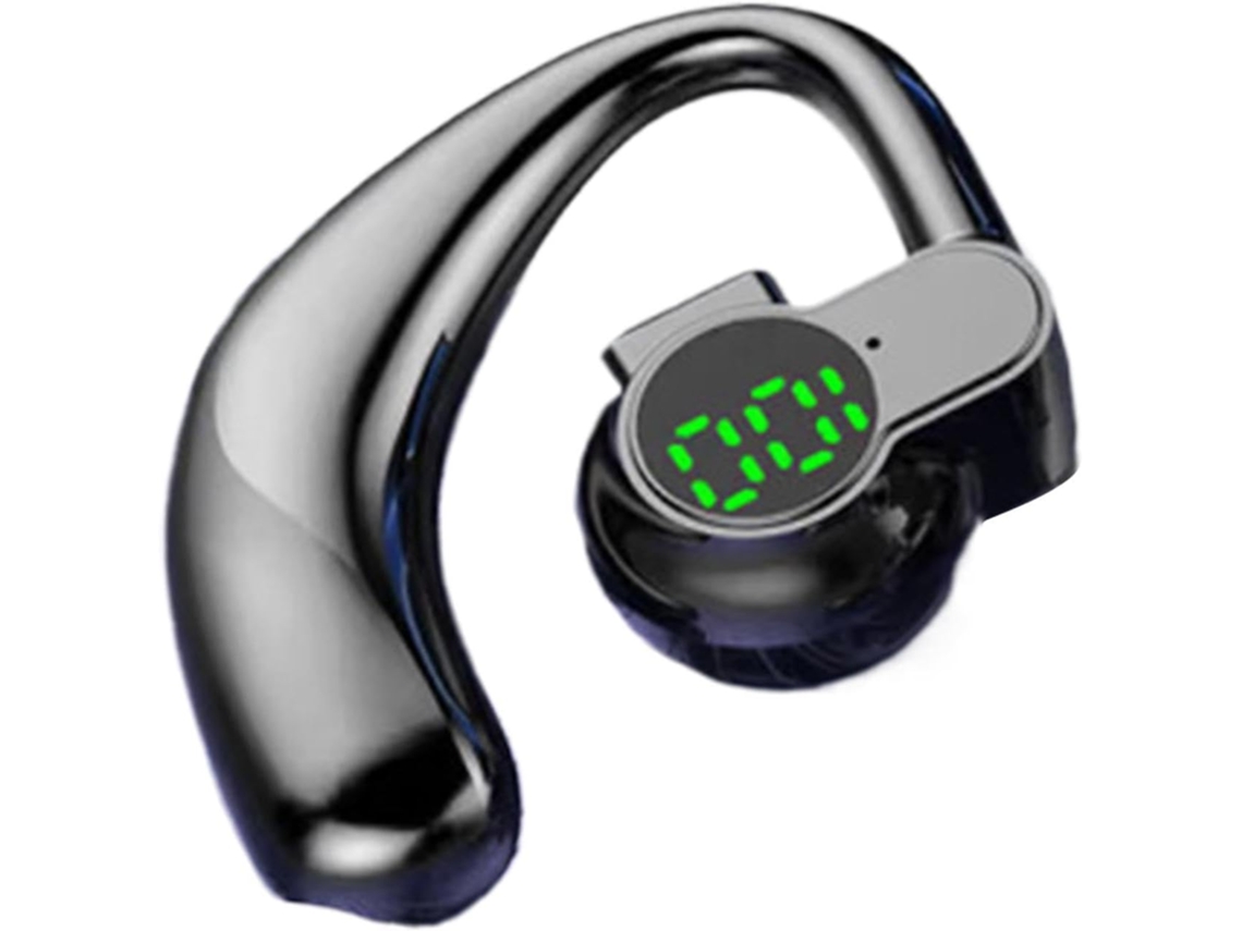 Fones De Ouvido Sem Fio Para Fitness Com Visor Digital Chamadas E