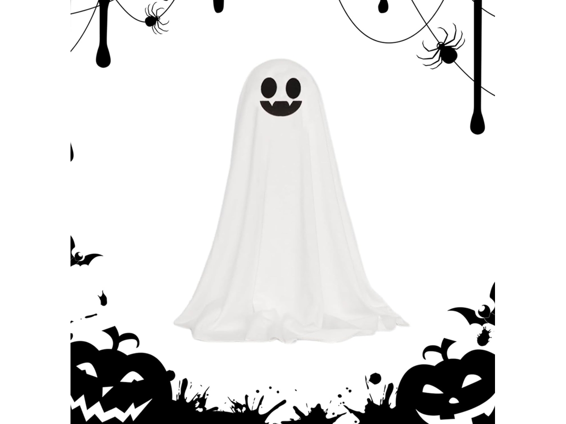 Decora o Halloween para Interiores com Llumina Est Tua Assustadora P Tio Jardim Porta Mesa Janela Parede Outono VAYOTOY