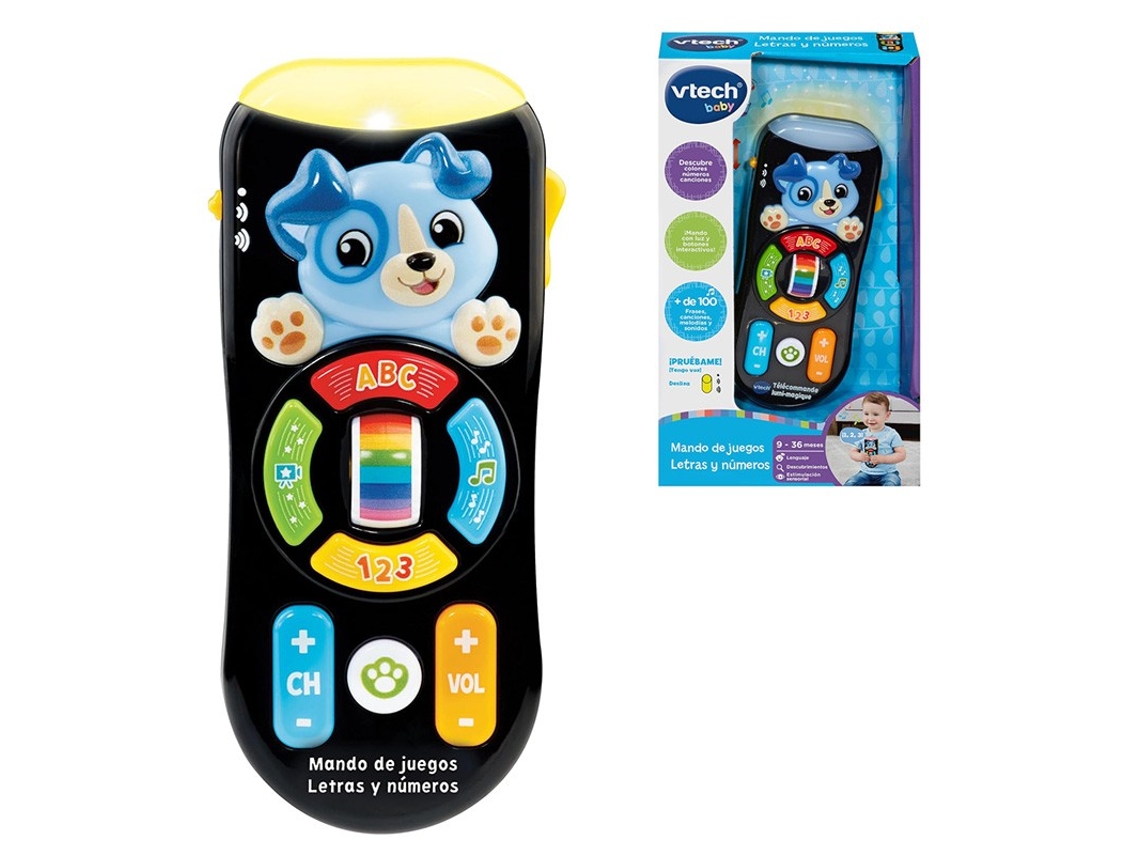 Comando de Jogos Letras e Números VTECH