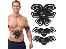 Lurelia Estimulador Muscular Sem Fio Acolchoado, 200 Mah, Abs, G