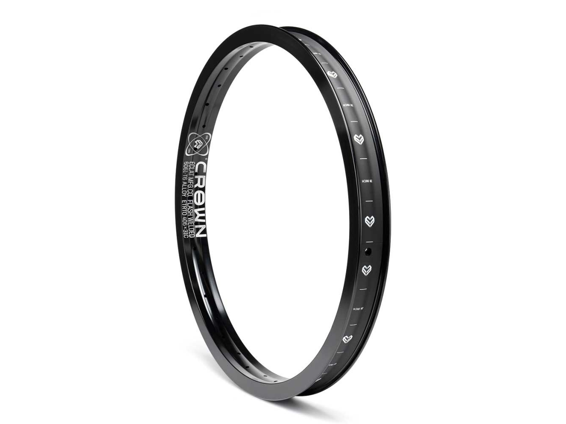 Aro Crown Preto 20´´ 36Héclat
