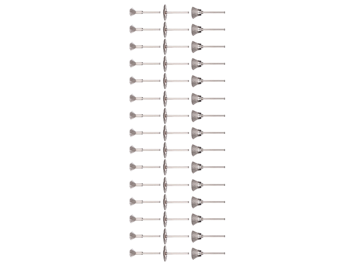 Conjunto De 45 Escovas De Metal Laxiscreed Para Limpeza E Desbaste De Superfícies