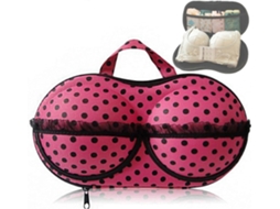 Bolsa Organizadora De Viagem Para Sutiãs E Calcinhas Com Zíper, Portátil, Com Tela De Malha