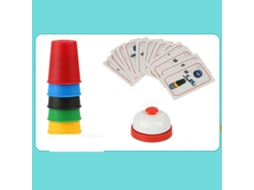 Primerox jogo Educativo de Copos de Empilhar para Crianças com Treinamento de Velocidade Interativo