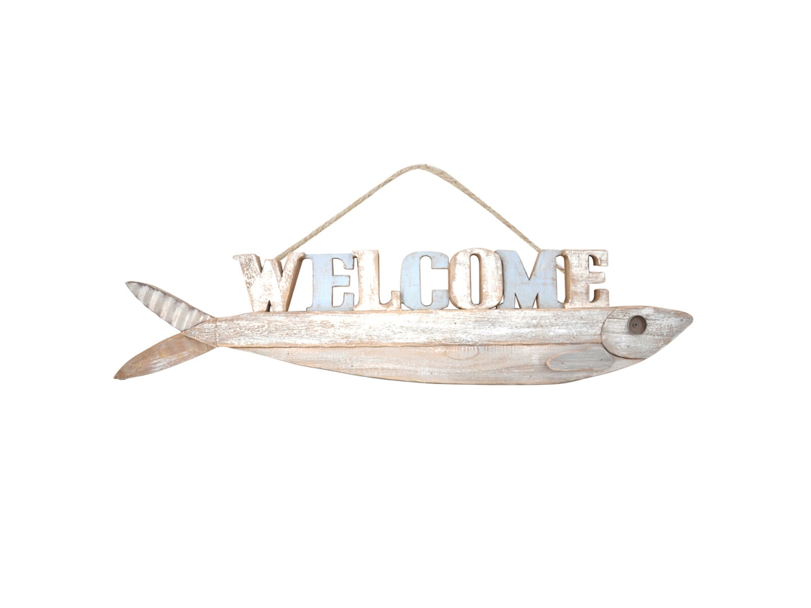 Decoração de Parede SIGNES GRIMALT Peixe 3x18x81 cm