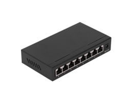 Laxiscreed Switch Ethernet 8 Portas, Plug Play E Operação Silenciosa