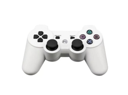 Comando Sem Fios Pad Ps3 Para Jogos De Consola Branco