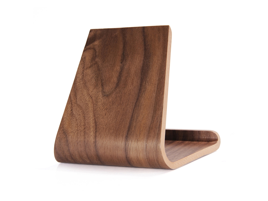 Suporte de Mesa de Madeira para Telefone e Tablet EOOCOO
