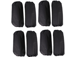 4 Pares De Mangas De Proteção Resistentes A Óleo Para Os Braços, Ideais Para Lavar Os Braços.