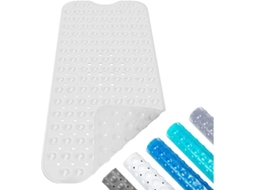 Tapete Anti deslizante Banheiro 40x100cm Ventosas Dreno Pvc S/MARCA