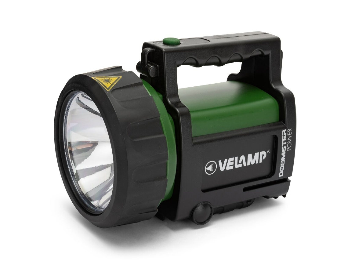 Foco De Mão Led Recarregável Velamp Doomster Power 5 W 350 Lm Preto