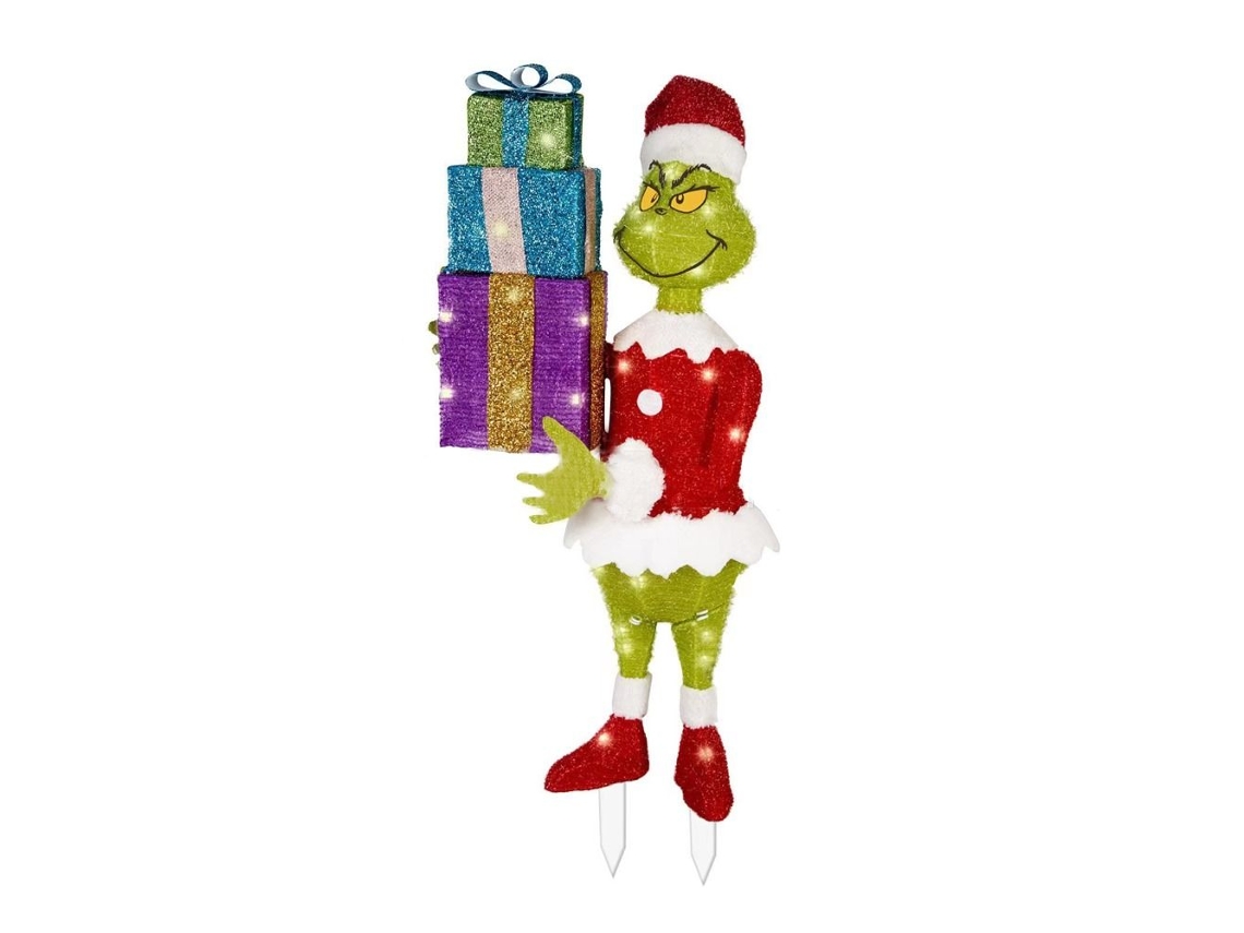 Placa De Jardim De Natal Grinch Decoração De Natal Para Jardim Ao Ar Livre Jsr Aquaforge