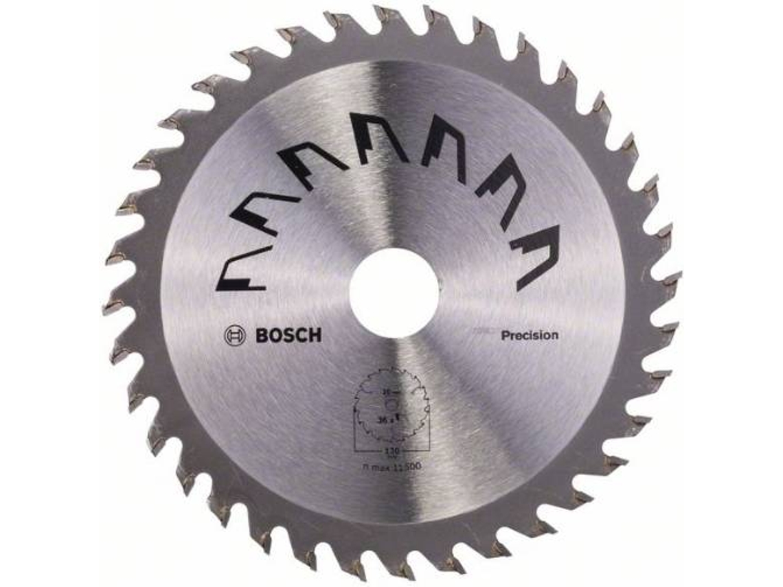 Disco de Serra Circular BOSCH Precisão D= 130 mm - Orifício= 20 mm - De= 34