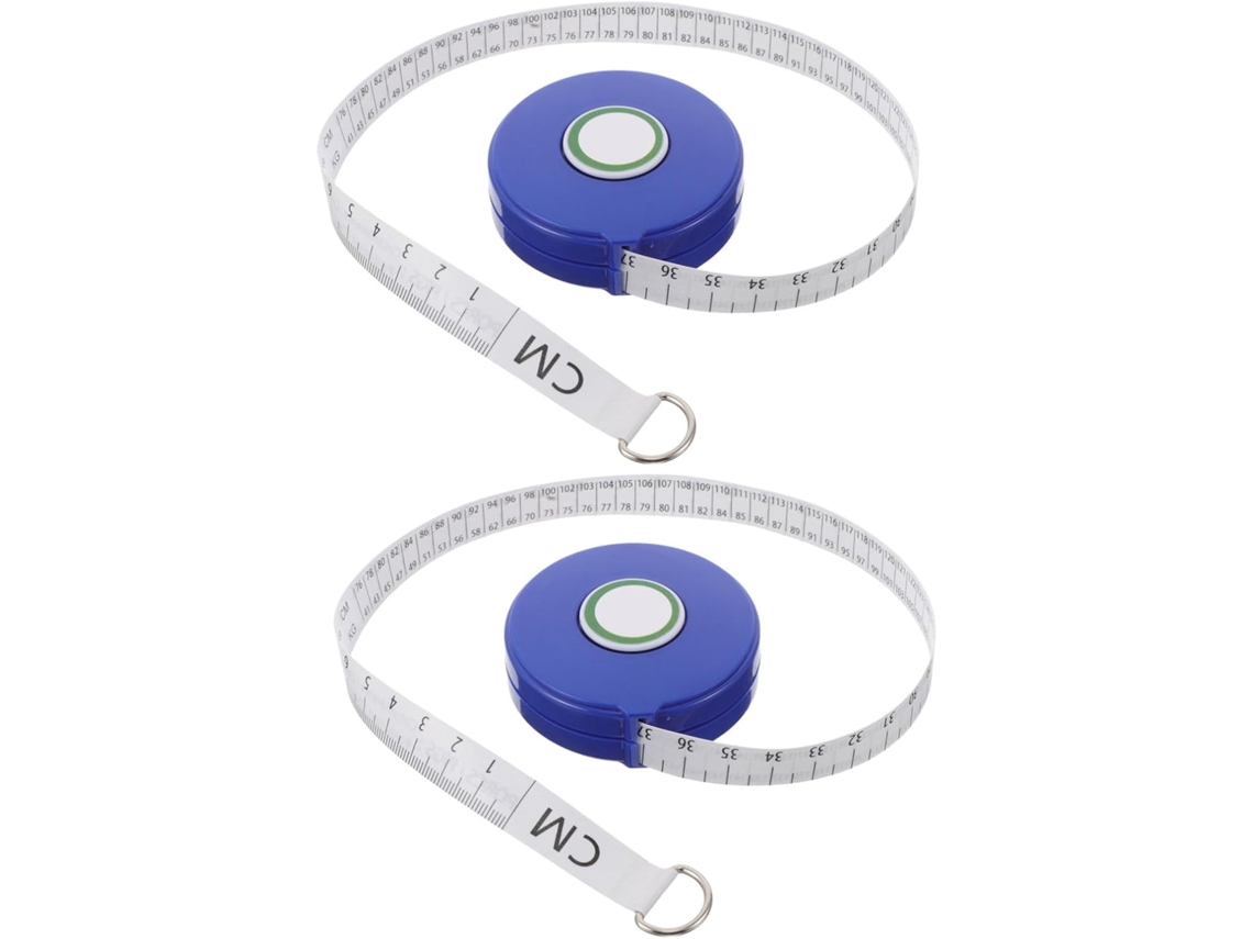 Fita Métrica Retrátil Luxshiny Para Pesagem De Gado E Cabras, Portátil, Em Plástico Azul, Ideal Para Fazendas E