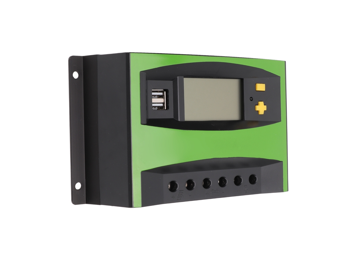 Controlador de Carga Solar com Display LCD BRILVIBERA