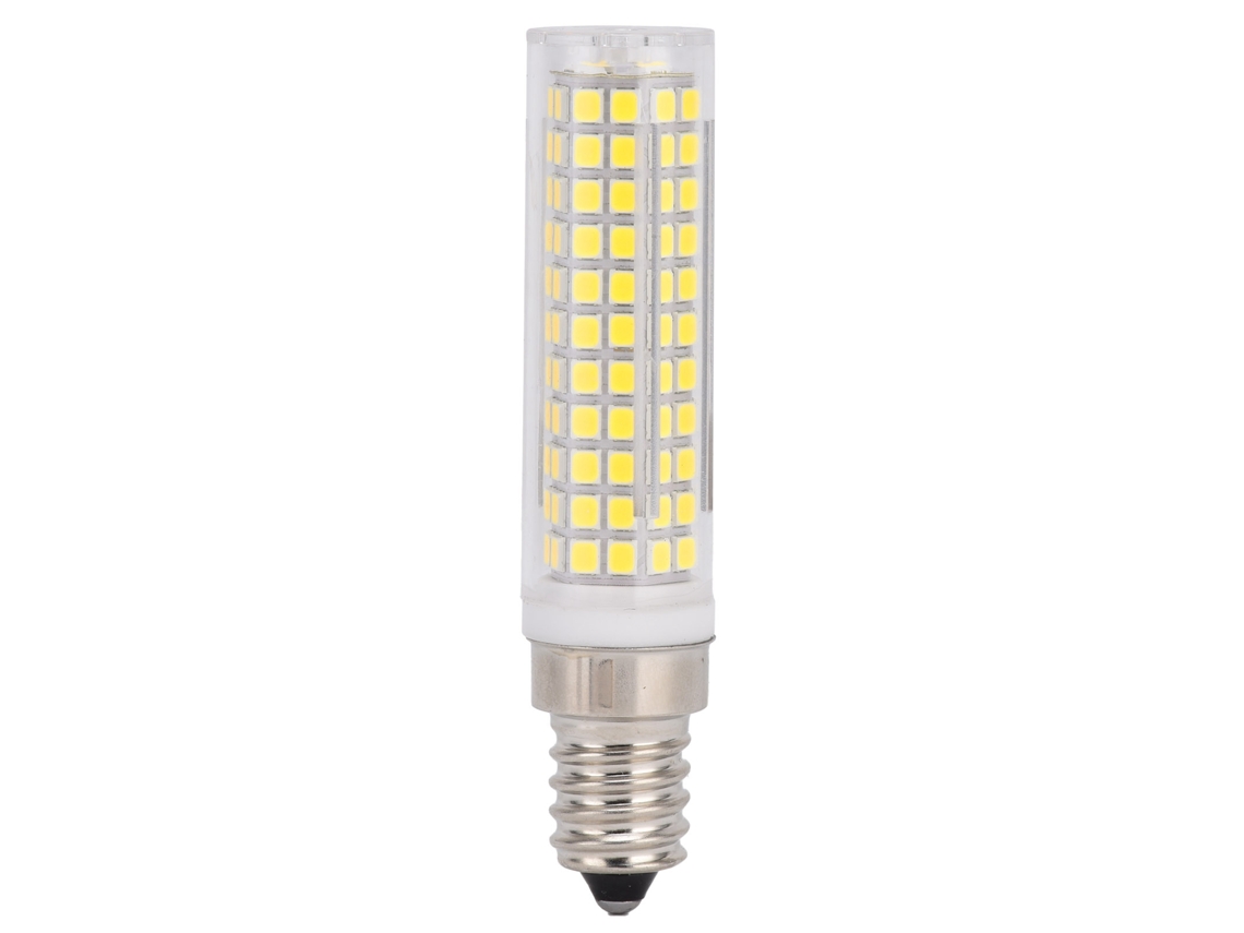 Lâmpada Led Milho E14 12w 1500lm Regulável 136led Branco Frio para Lustre Teto Parede 220v | S/MARCA