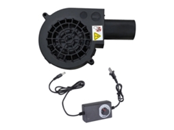 Ventilador Para Churrasqueira Externa Com Função De Ignição Rápida De Carvão, Ideal Para Camping E Outras Atividades Ao Ar Livre.