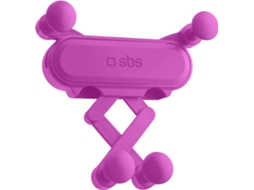 Suporte Auto SBS para Telemóveis Universal Rosa