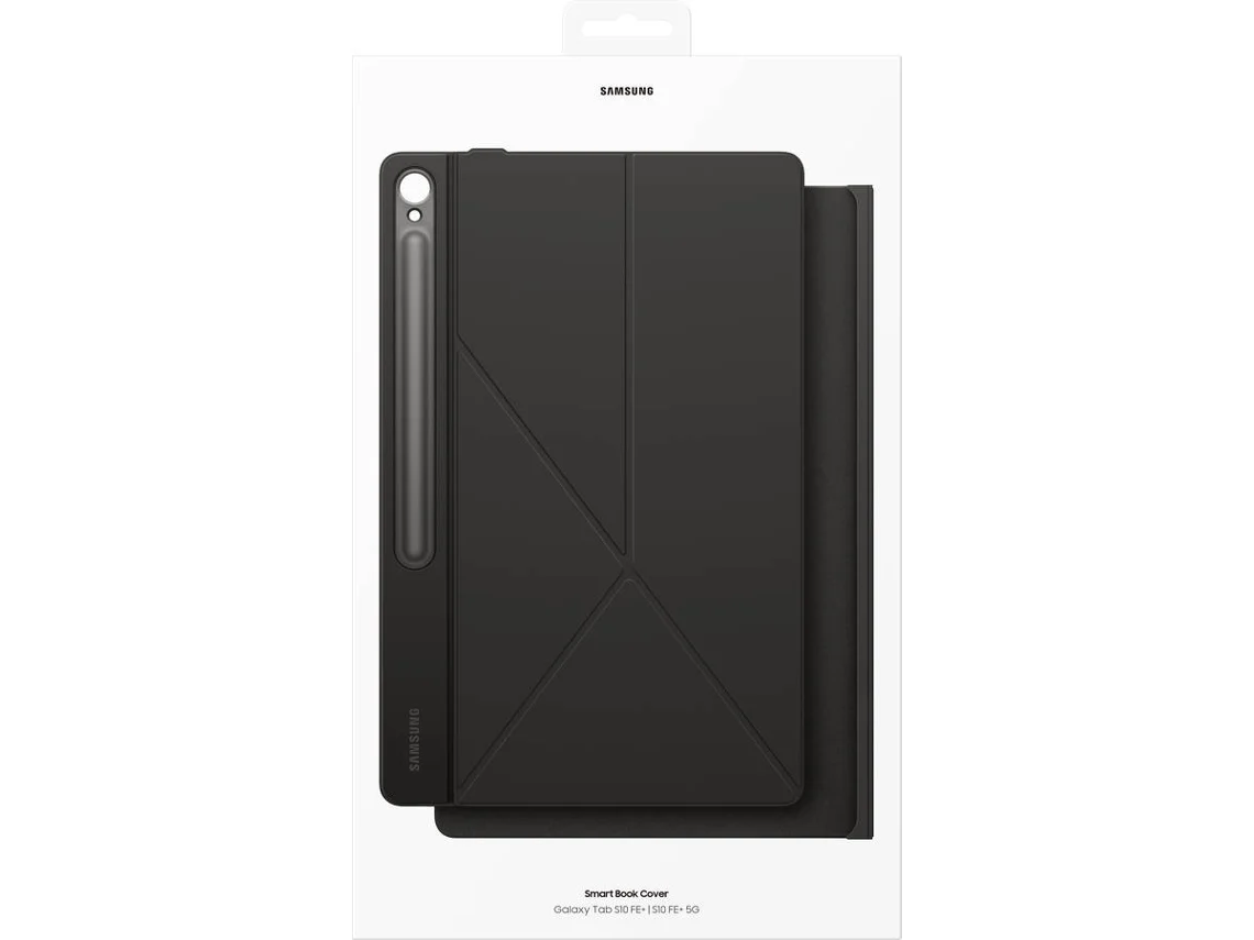 Capa SAMSUNG Smart Book para Tab S10 FE+ (Preto)