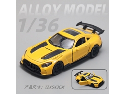 Miniatura de Carro em Escala 1/36, Feita em Metal Fundido, Presente para Crianças. MDUG