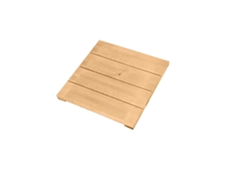Tarima De Madera De Pino | Baldosa De Madera Para Exterior Y Ducha | Protección Autoclave Nivel 3 2 Unidades 40x40cm / 28mm