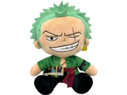 Peluche One Piece Zoro Sentado 23cm Macio Presente Misto